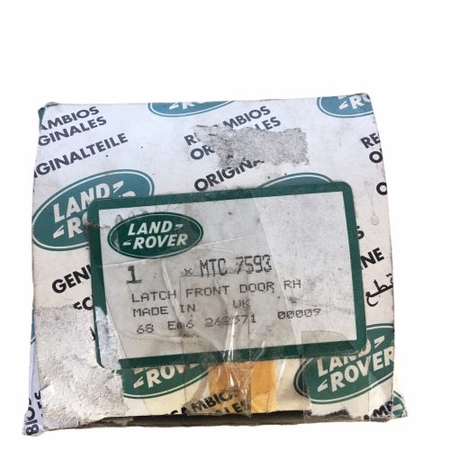 6B0F55E2-496B-42C8-88D2-D2AD11ECB517.jpeg RIGHT HAND FRONT DOOR CATCH ASSEMBLY FOR LAND ROVER DISCOVERY 1- PART NO MTC7593