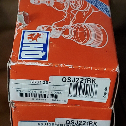 Lower Ball Joint Kits QSJ221RK GSJ129